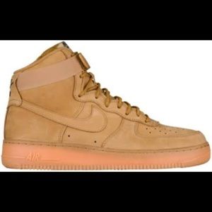 Nike Air Force One High - Brown suede